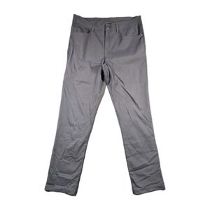 Kathmandu Travel Hiking Stretch Pants Mens 34x30 Charcoal Gray Hike Outdoors